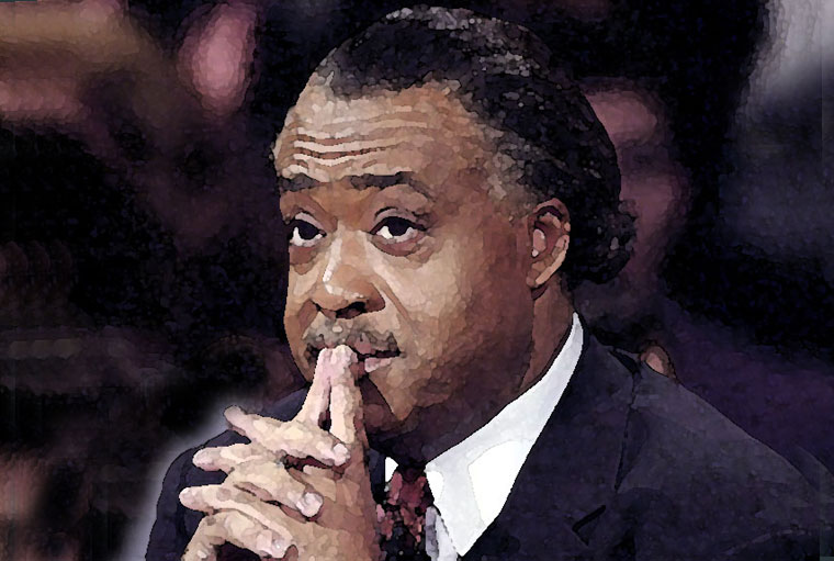 Al Sharpton Watercolor Portrait