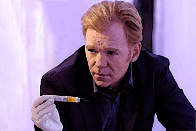 David Caruso Watercolor Portrait