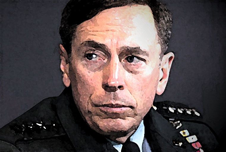 David Petraeus Watercolor Portrait