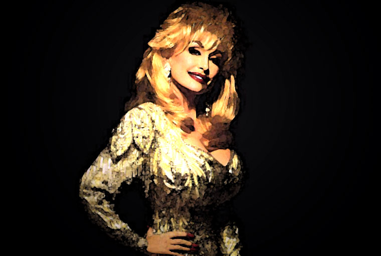 Dolly Parton Watercolor Portrait