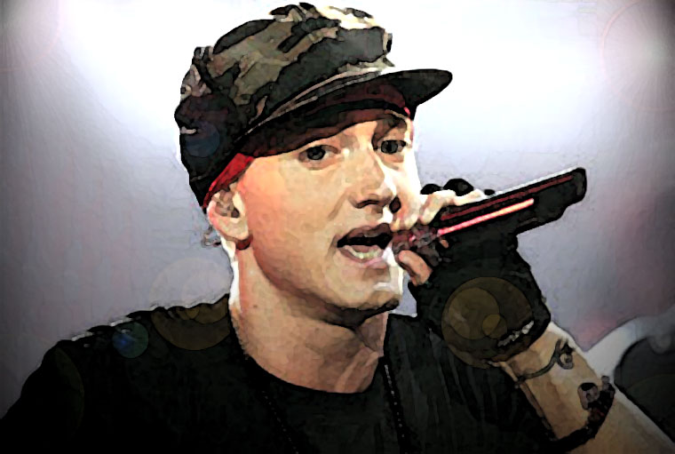 Eminem Watercolor Portrait