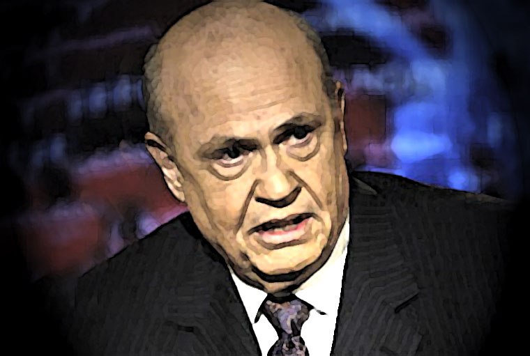 Fred Thompson Watercolor Portrait