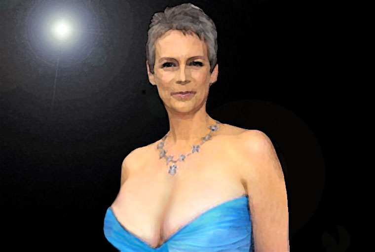 Jamie Lee Curtis Watercolor Portrait