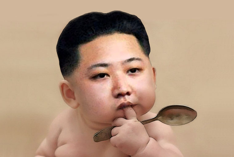 Kim Jong Un Watercolor Portrait