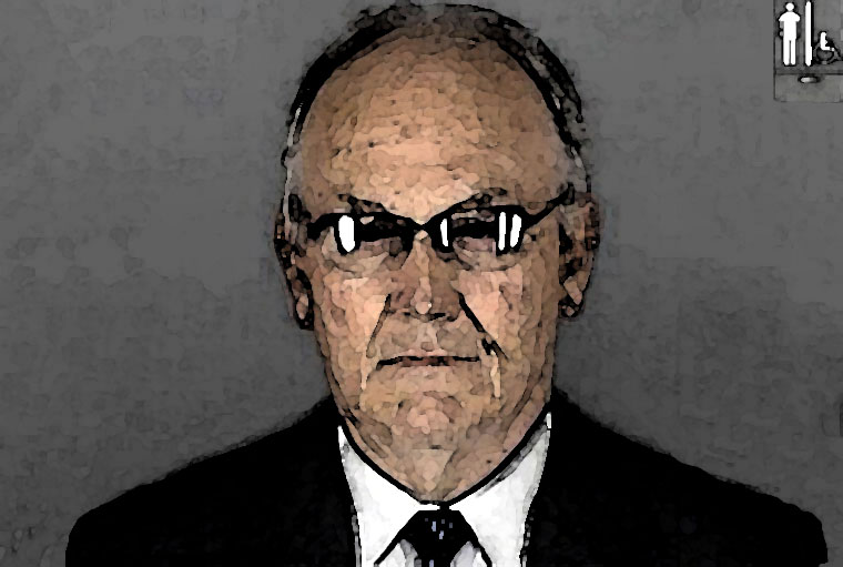 Larry Craig Watercolor Portrait