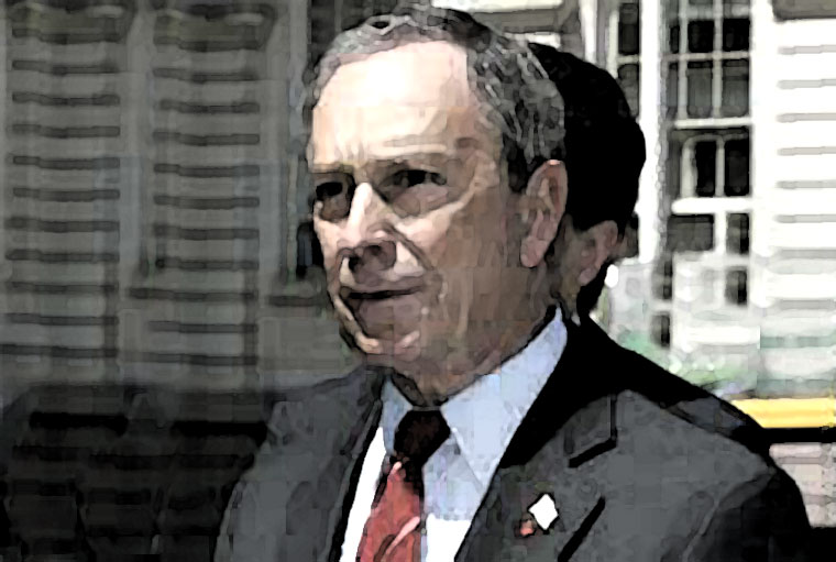 Michael Bloomberg Watercolor Portrait