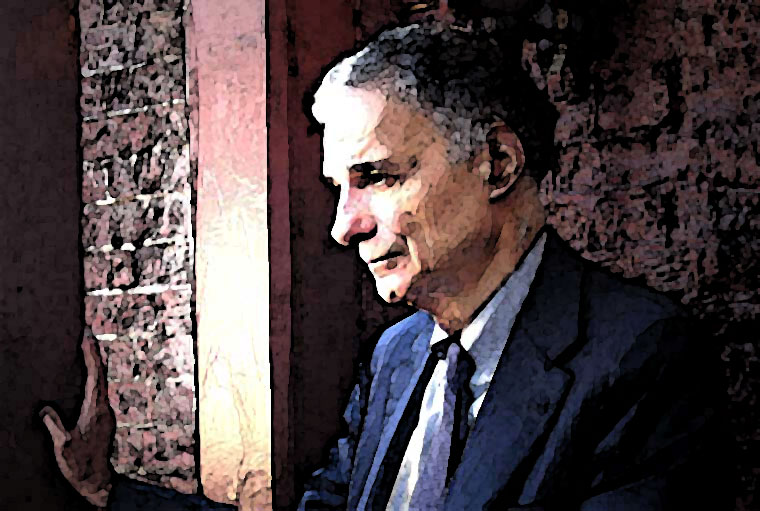 Ralph Nader Watercolor Portrait