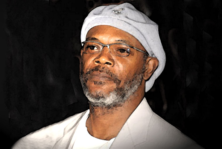 Samuel Jackson Watercolor Portrait