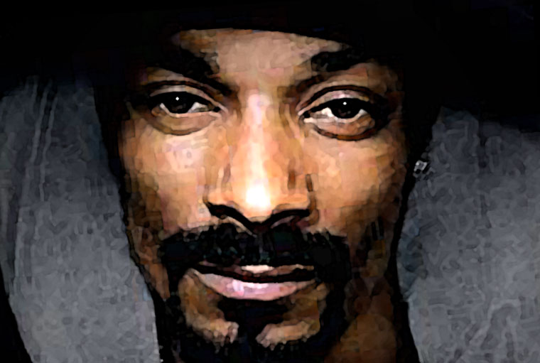 Snoop Dogg Watercolor Portrait