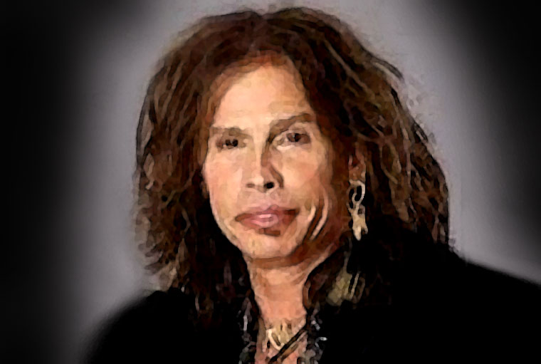 Steven Tyler Watercolor Portrait